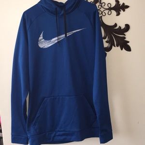 Blue Nike Hoodie Size L